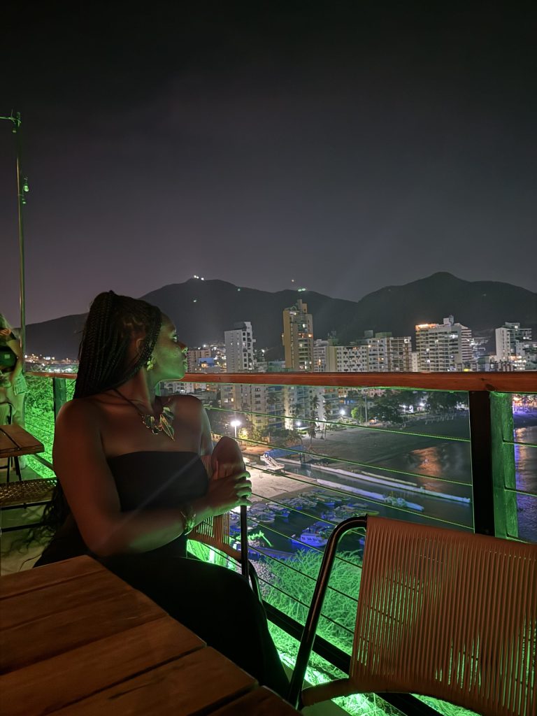 Vue depuis le BURUKUKA Restaurante Bar
